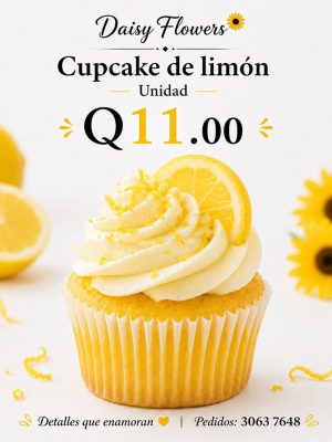 Cupcake de limón