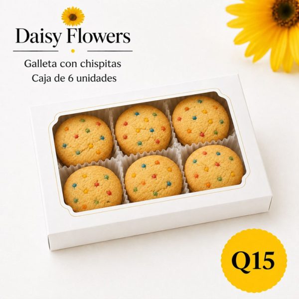 Galletas con chispitas Galletas con chispitas