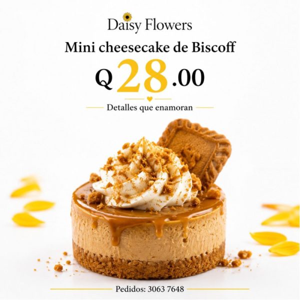 Mini cheesecake de Biscoff Mini cheesecake de Biscoff
