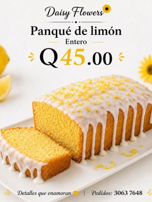 Panqué de limón
