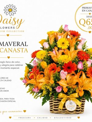 Primaveral en canasta